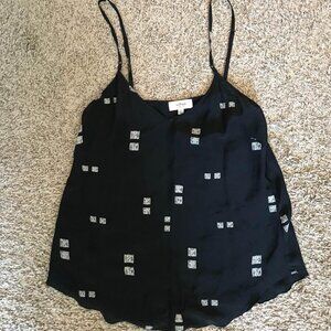 Aritzia Wilfred camisole black xxs